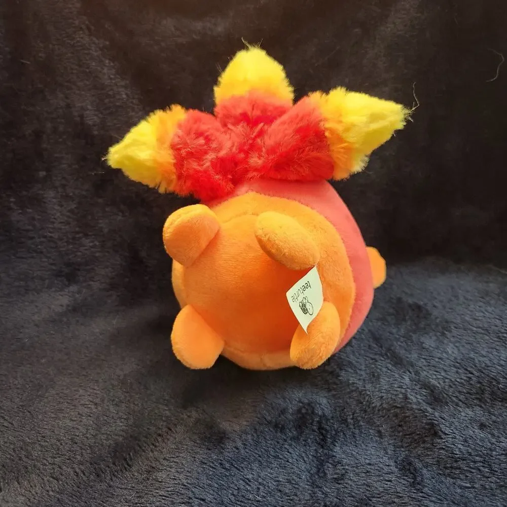 Tee Turtle 2017 Rare Collectible Red Fire Fox Kitsune Plush